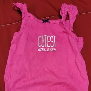 💛Pink summer infant onsie